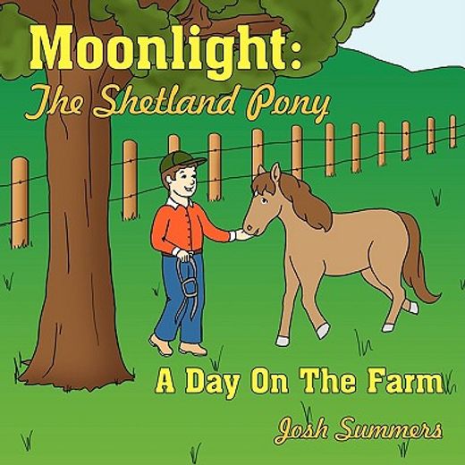 moonlight,the shetland pony: a day on the farm