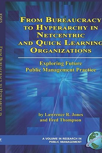 from bureaucracy to hyperarchy in netcentric and quick learning organizations,exploring future public management practice