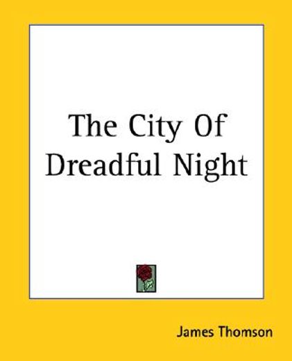 the city of dreadful night