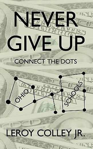 never give up,connect the dots
