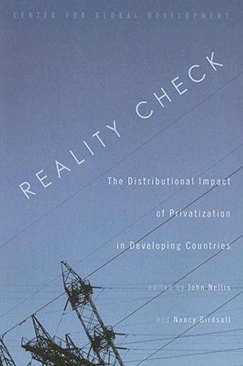 reality check,distributional impact of privatization in developing countries