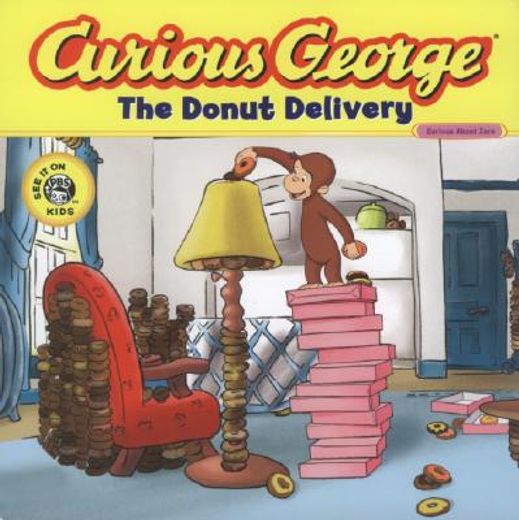 curious george and the donut delivery (in English)