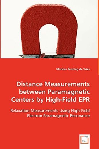 distance measurements between paramagnetic centers by high-field epr