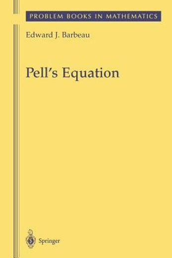 pell`s equation (en Inglés)