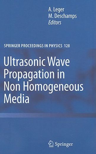 ultrasonic wave propagation in non homogeneous media