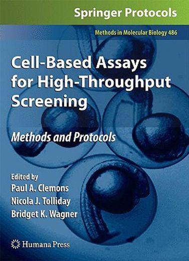 Cell-Based Assays for High-Throughput Screening: Methods and Protocols (en Inglés)