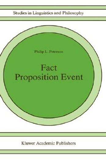 fact proposition event (en Inglés)