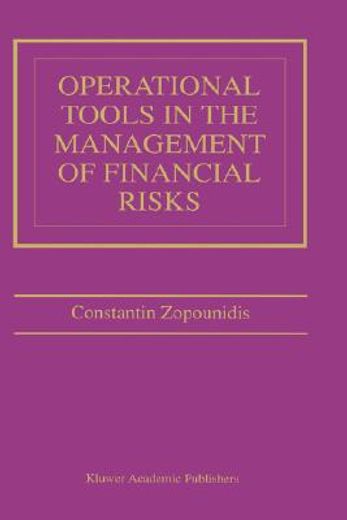 operational tools in the management of financial risks (en Inglés)