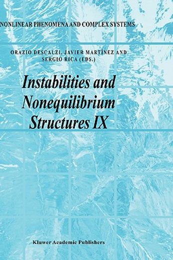 instabilities and nonequilibrium structures ix (en Inglés)