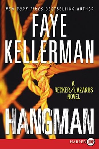 hangman,a decker/lazarus novel