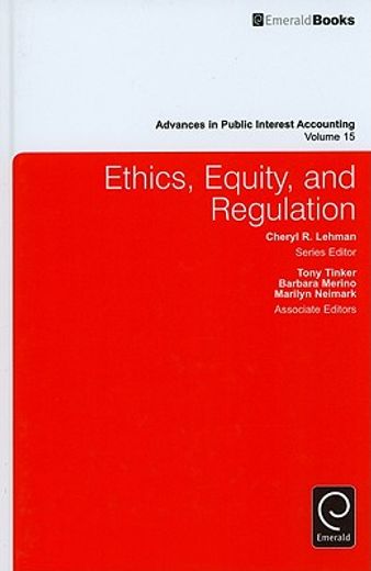 ethics, equity, and regulation