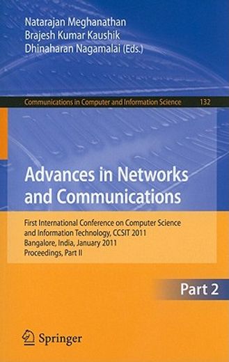 advances in networks and communications,first international conference on computer science and information technology, ccsit 2011, bangalore