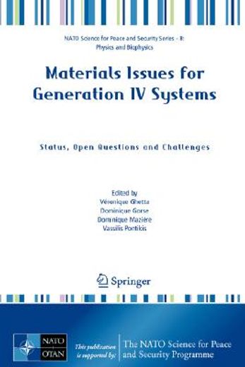 materials issues for generation iv systems