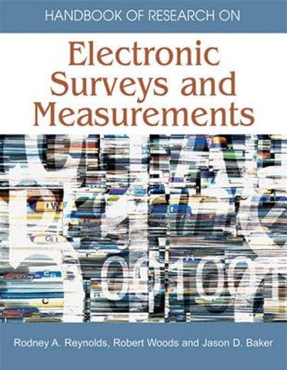 handbook of research on electronic surveys and measurements (in English)