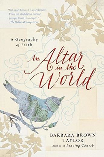 an altar in the world,a geography of faith