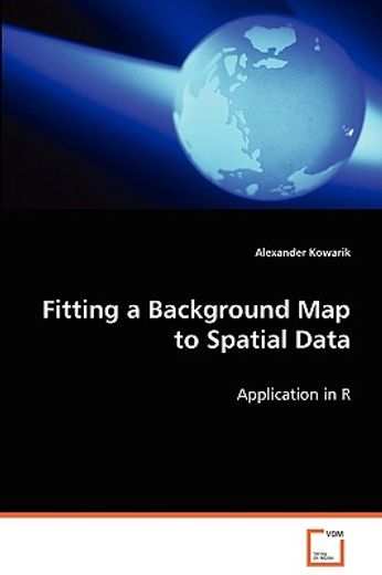fitting a background map to spatial data