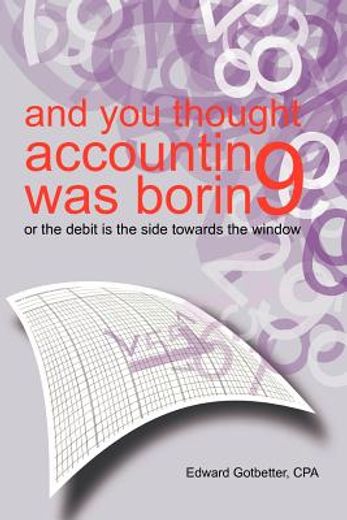 and you thought accounting was boring (en Inglés)
