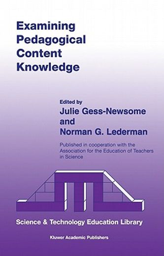 examining pedagogical content knowledge (en Inglés)