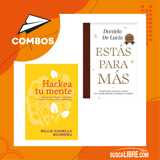 PACK ESTAS PARA MAS (DIARIO) + HACKEA TU MENTE (in Spanish)
