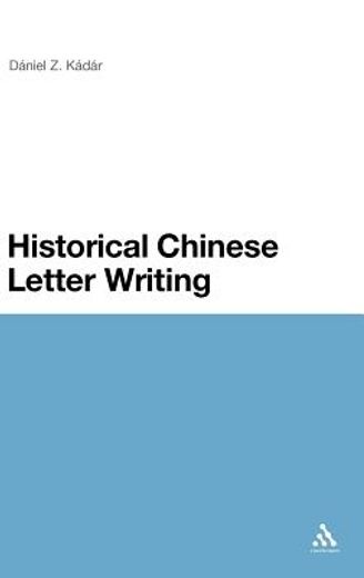 historical chinese letter writing