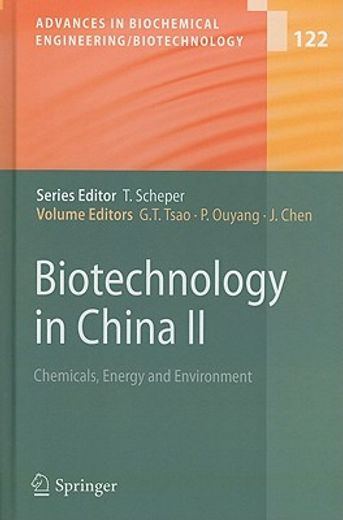 biotechnology in china ii,chemicals, energy and environment