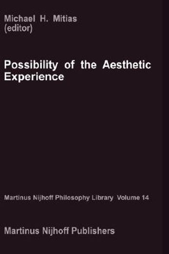 possibility of the aesthetic experience (en Inglés)
