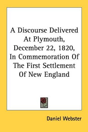 a discourse delivered at plymouth, decem