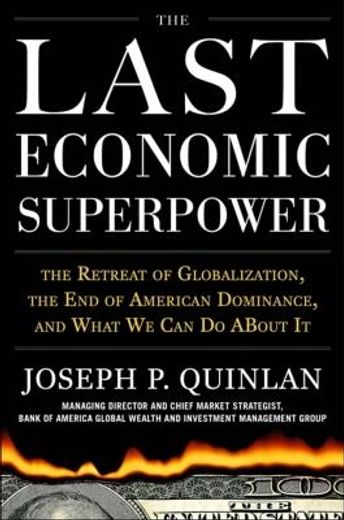 the last economic superpower,the retreat of globalization, the end of american dominance, and what we can do about it
