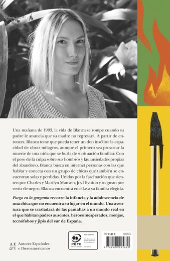 Fuego en la Garganta: Finalista Premio Planeta 2024