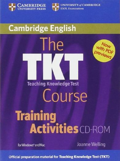 The tkt Course Training Activities Cd-Rom (en Inglés)