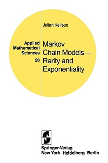 markov chain models - rarity and exponentiality (en Inglés)