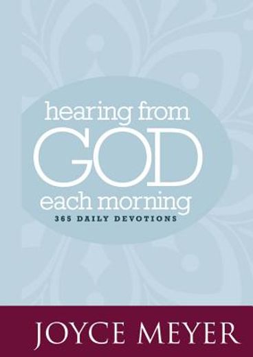 hearing from god each morning,365 daily devotions