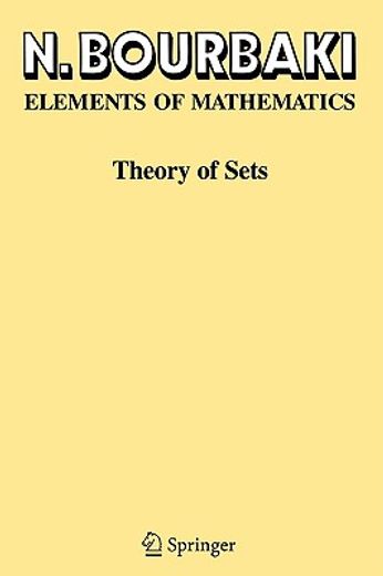 elements of mathematics,theory of sets