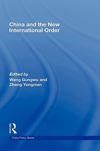 china and the new international order