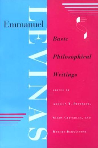 emmanuel levinas,basic philosophical writings