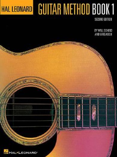 hal leonard guitar method,book 1 (en Inglés)