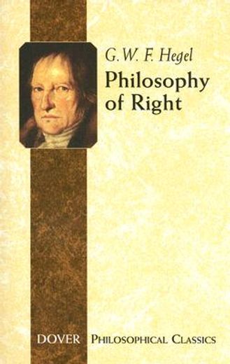 philosophy of right (en Inglés)