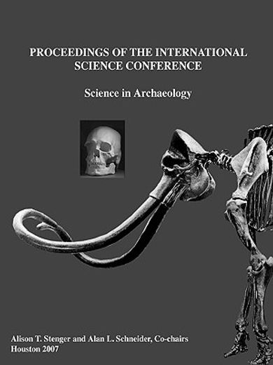 proceedings of the international science conference: science in archaeology