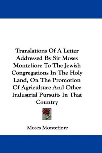 translations of a letter addressed by si