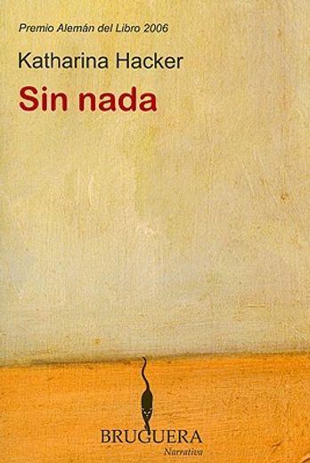 sin nada/ with nothing