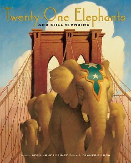 twenty-one elephants,and still standing