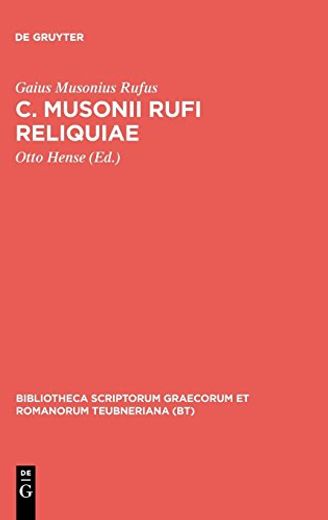 C. Musonii Rufi Reliquiae (en Alemán)