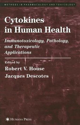 cytokines in human health,immunotoxicology, pathology, and therapeutic applications