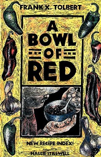 a bowl of red (en Inglés)