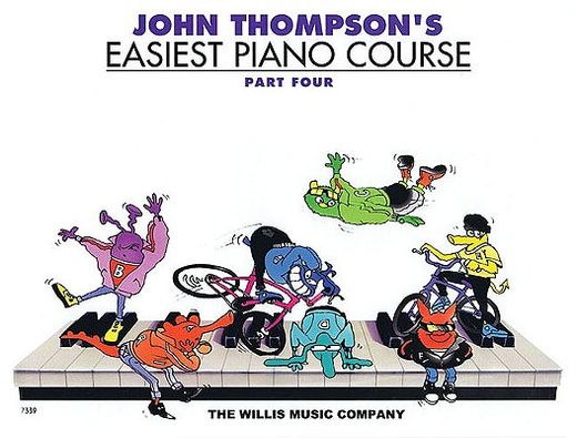 john thompson´s easiest piano course 4 (in English)