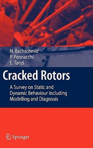 cracked rotors,a survey on static and dynamic behaviour including modelling and diagnosis