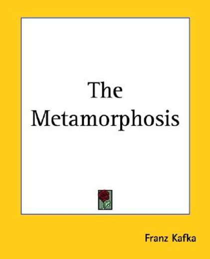 the metamorphosis (en Inglés)