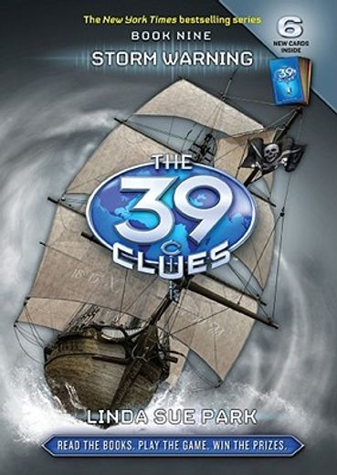 Storm Warning (the 39 Clues, Book 9): Volume 9 [With 6 Cards] (en Inglés)