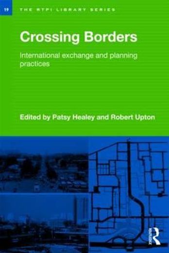 crossing borders,international exchange and planning practices