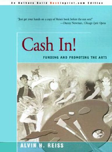 cash in!,funding and promoting the arts